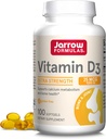 Jarrow Formulas Vitamin D3 25 mcg, Dietary supplement, Bone and Joint, Support for Immune Health and Calcium Metabolism, 100 Softgels, 100 Day Supply