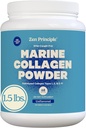 Zen Principle Marine Collagen Peptides Powder 1.5 lb. Wild-Caught Fish, Non-GMO. Unterstützt gesunde Haut, Haar, Gelenke und Knochen. Hydrolysed Typ 1 & 3 Protein. Aminosäuren. Entflammt, leicht zu mischen.