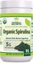 Herbal Secrets Organic Spirulina 16 Oz