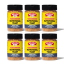 Bragg Nutritional Yeast Smoky BBQ Condimento - (6 Pack) 3 oz - Dairy-Free Parmesan Cheese Sostituto - Perfetto per Insalate, Pasta, Popcorn, e altro