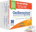 Boiron Oscillococcinum Homøopatisk medicin for flu- Like Symptomer, Hvid, 36 Greve