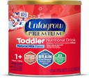 Engagrow PREMIUM Bebida Nutricional Toddler, Feito com Leite Real, Construção de Cérebro Omega-3 DHA, Nutrientes e Prebióticos para Crescimento e Suporte Imune, Não-GMO, Pó de Leite Criança, 24 Oz Can