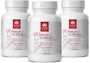 Гарячі Flashes Menopause Relief - Жіночий комплекс підтримки натуральний - екстракт кореневих - 3 пляшки (180 капсули)
