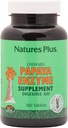 Natures Plus Papaya Enzyme - 6 mg Papain - Semua Bantuan Bantuan Digetatif Natural, Berisi Amylase & Protease - 360 Tewable Tablet (360 Pelayan)