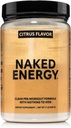NAKED Citrus Energy - Citrus Ochucené čisté Pre Workout Dodatek pro muže a ženy, Vegan Friendly, No Add Sweeters, Barvy nebo Flavors - 30 Služebnictví