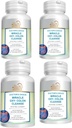 Miracle Oxy-Colon Cleanse Vegan Colon Cleanser - 4 botellas - 120 cápsulas vexetarianas.