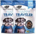 ARK NATURALS Happy Traveler upokojujúce žuvačky Bundle balenie, ľahká úzkosť a nervózny správanie u psov a mačiek, Vet odporúča, 2 balenie