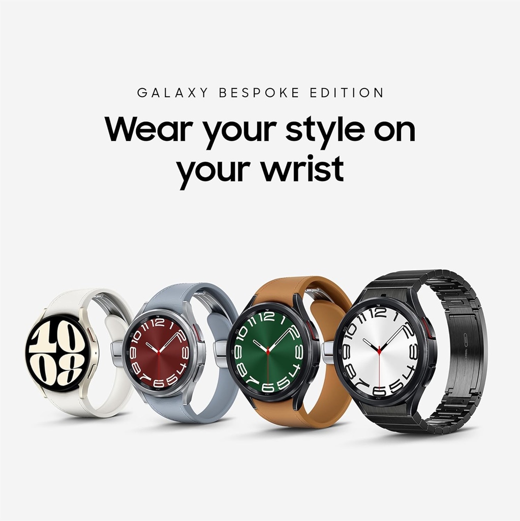 Samung Galla September 6 Besother 44m Exclusive Bruth Beatuswatch, Health, Faceness, Sleeper, Parter, Parter, Sapre Craphy Glass, Vincy Groad, Groadite Band, Milanse Black