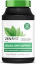 Zenwise Health Certified Vegan Joint Support Supplement - Glucosamine HCl, Turmeric, and Boswellia Extract - Supports Bone Health + Joints-Magnesium & Vitamin D (D3 as Cholecalciferol) - 60 Capsules