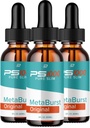 Metaburst PS1000 Pure Drops Liquid Supplement - PS1000 Metaburst maye Drops, PS1000 Original Metabolic Support Supplement, PS1000 Pure Metaburst Reviews (3 Paket - 3 ay Supply)