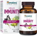 Himalaya Hello Immunity with Quercetin, 60 Day Supply - Herbal Immune Support Supplement, Bioflavonoid och Antioxidant för immunitet och daglig Wellness - Vegan, icke-GMO, Gluten Free, 500 mg, 60 Caplets