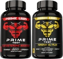 Prime Labs Prime Test Testosteron Booster (60 ct) + Tongkat Ali Plus (60 ct)