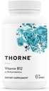 THORNE - Vitamin B12 - as Methylcobalamin - Supports Heart " Nerve Health, blood Cell Function, Healthy sleep " Methylation* - Gluten, Dairy " Soy-Free - 60 Servings