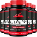 (5 حزمة) Erecboost Capsules, All Natural Advanced Formula, 300 Capsules