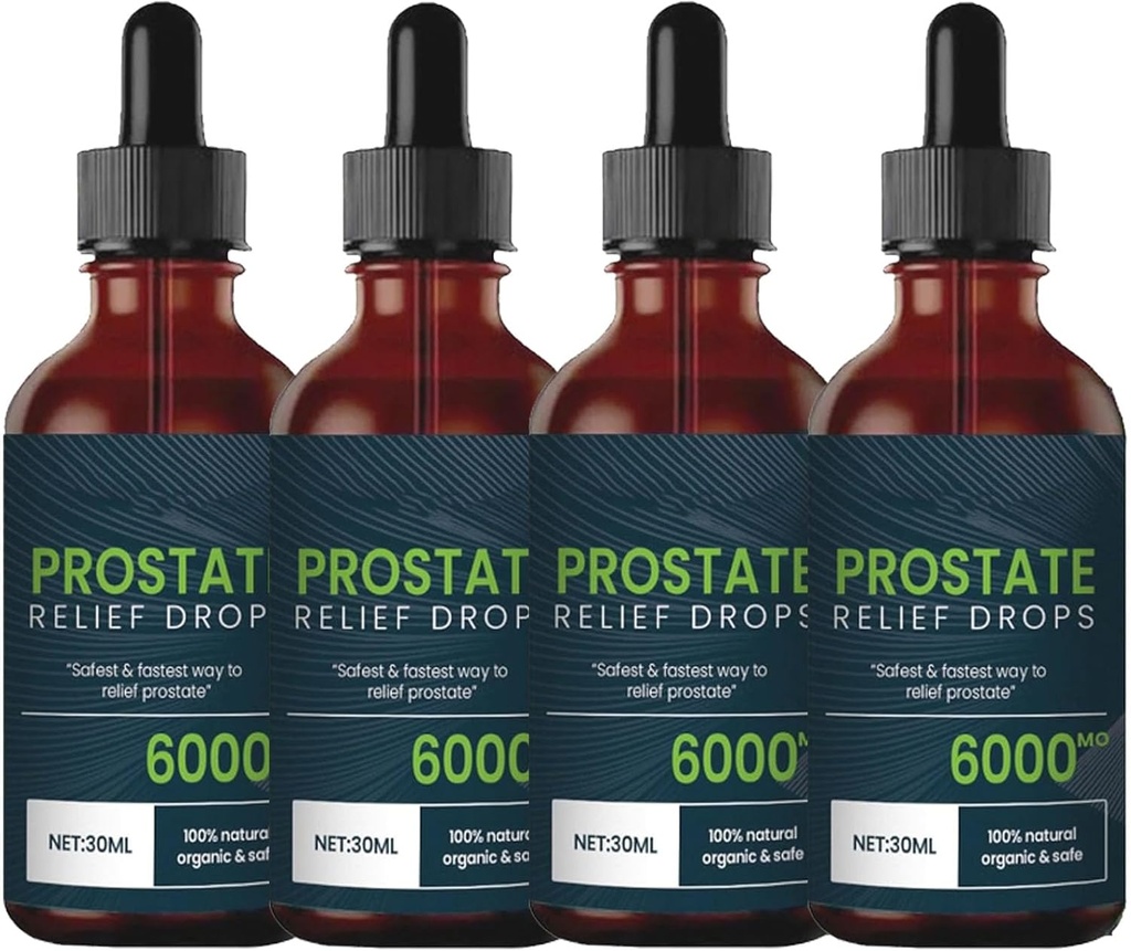 Prostata Treatment Drops - Prostata Relief Drops, Prostata Natural Herbal Drops (4pcs)