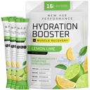 New Age Performance Hydration Packets, Elektrolyytit Powder, Nestemäinen Enhancer dehydration Relief, L-glutamiini aminohapot lihasten harjoitus Recovery, sokeriton & 0 Calorie, 16 tikkua (sitruunan lime)