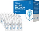 BASE LABORATORIES 0.9% Saline Solution for Nebulizer Machine | Saline Solution for Inhalation & Nasal Irrigation | 0.9% Concentration l 25 Vials 5ml Unit Dose