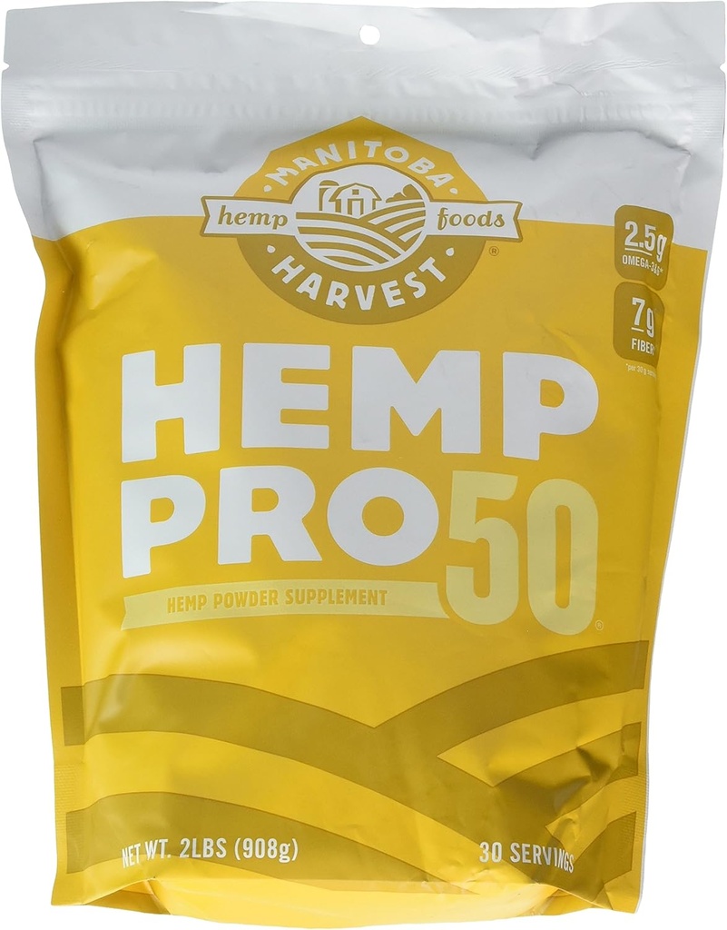 MANITOBA HARVEST protein Powder- Hemp Pro 50, 32 OZ