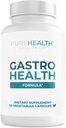 PUREHEALTH INVESTIGAÇÃO Gastro Health Formula - Alginato Natural para Reflux Ácido - Suplemento DGL para Azia e Indigestão - Com Alcachofra, Rhodiola Rosea, Ácido Hialurônico, Quince e Mais - 90 Cápsulas
