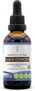 Segredos da tribo Black Cohosh USDA Orgânico Extrato Livre de Álcool, Drops de Ervas de Alta Potência □ Feito a partir de 100% certificado Orgânico Preto Cohosh (Cimicifuga Racemosa) Raíz seca 2 onças