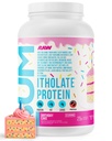 RAW Whey Isolate Protein Powder, Birthday Cake (CBUM Itholate Protein) - 100% Grass-Fed Sports Nutrition Powder for Muscle Growth & Recovery - Low-Fat, Low Carb - 25 Servings