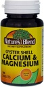 Nature 's Blend Oyster Shell Kalsium & Magnesium 100 Tab (07985450023- 1a)