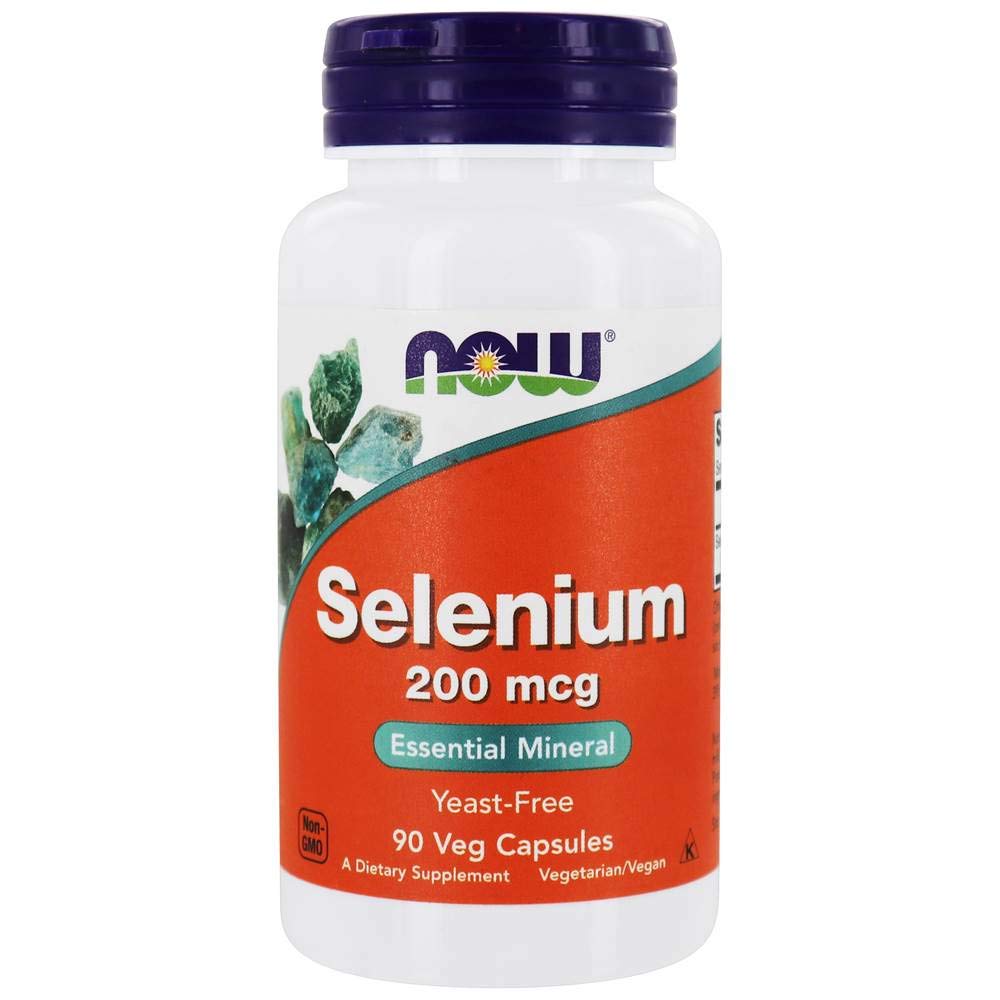 Selenium 200 mcg Yeast Free 90 Capsules (Pack of 2)