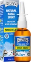 Sovereign Silver Natural Nasal Spray - Koloidní Silver Nasal Spray, Bio Active Nose Mist for Sinus Congestion and Immunication Support, Dospělí a děti, 10 ppm - 2 fl oz (59ml)