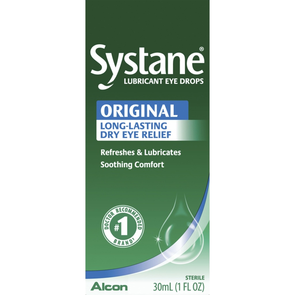 Systane Original Dry Eye Relief Lubricant Eye Drops, 1 Fl Oz
