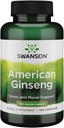 Swanson Premium Brand American Ginseng 550 milligramm 100 kapszula