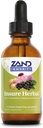 ZAND HERBALS Insure Herbal Liquid Blend - 17 Ingredientes para o benestar - w/Echinacea, Elderberry, Ginger, Sage, Peppermint e More - Gluten Free, Vegan, Non-GMO, 60-Day Guarantee, 147 Serviciones, 4 FL OZ