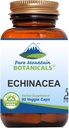 Saf Dağ Botanikaları Echinacea Capsules Supplement - 420mg Organic Echinacea Root ilə Kosher Vegan Caps