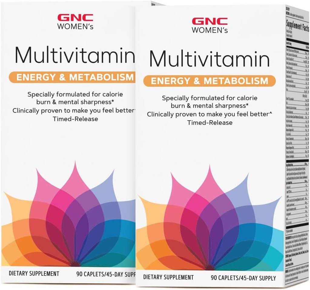 GNC Multivitamin Energy & Metabolism - Twin Pack