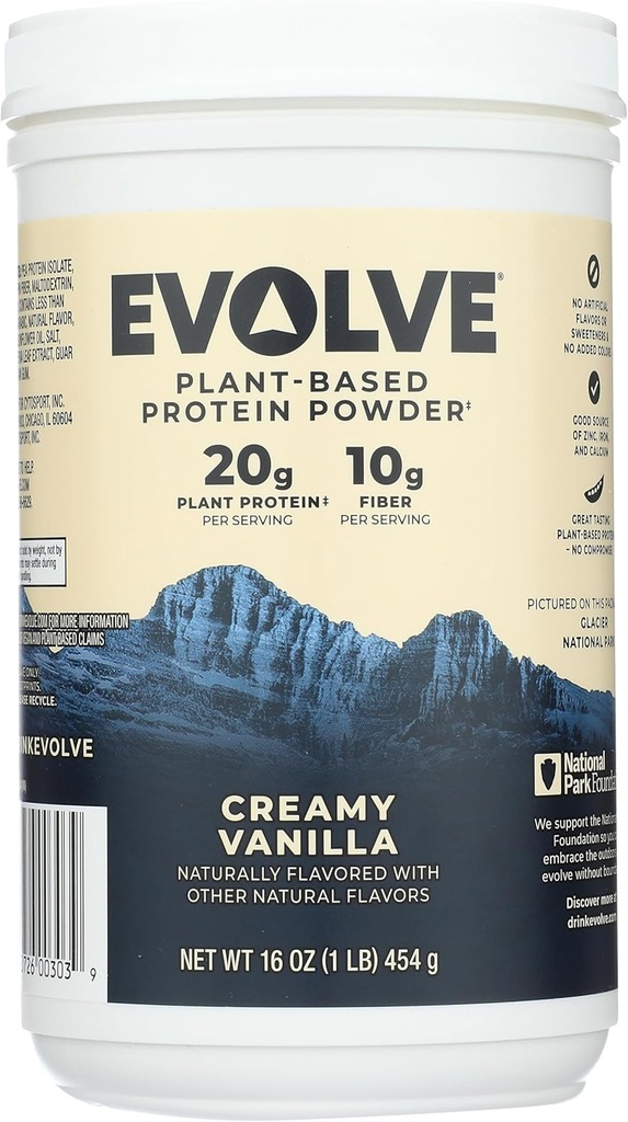 EVOLVE Ідеальний ванільний порошок, 16 OZ