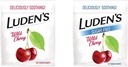 Ludens Wild Cherry Throat Drops, 90 Count & Sugar Free Wild Cherry Throat, 75 Count Bundle