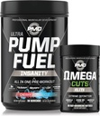 PMD体育 Ultra Pump Funer Insanity - Prefor Working - Cherry Bombsicle (30 services) 体育奥米加切 Elite 热能燃烧器(90 Softgels)