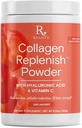 Reservation Beauty Collagen Replenish Powder - No-Taste Collagen for Radiant Skin & Hair Growth - Mixes Лесно в течна или смути - 8.25 oz