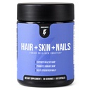 InnoSupps Hair + Skin + Nails Supplement | Vegan Collagen Booster | Biotin, B12, Horsetail Herb Powder | Stimulate Hair Growth, Revitalize Skin, Strengthen Nails | 60 Capsules