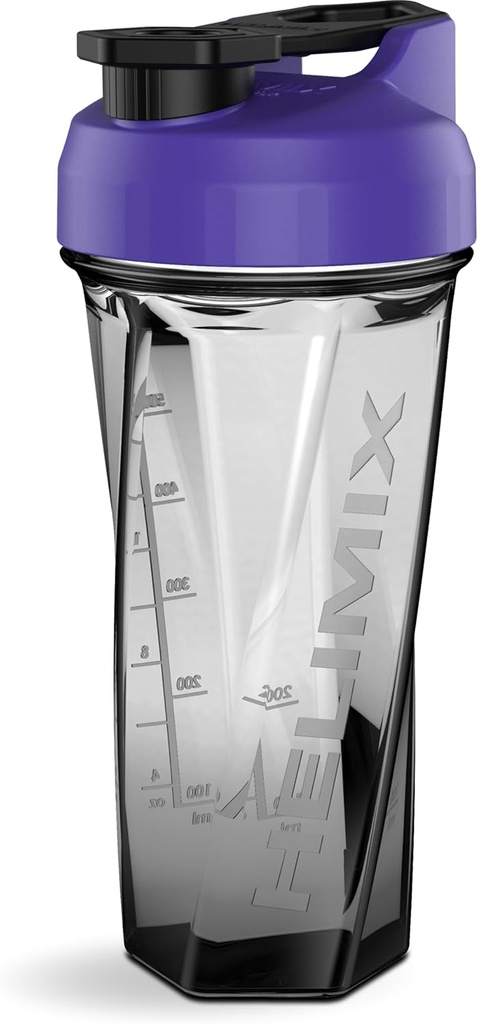 HELIMIX 2.0 Vortex Blender Shaker Bottle Holds upto 28oz . . . . . . . .