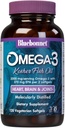 Bluebonnet Nutrition Omega-3 Kosher Fish Oil, Natural Triglyceride Form, Gluten-Free, Dairy-Free, Kosher Certified, Non-GMO, 3rd Party Tested, Molecularly Distilled, 120 Vegetarian Softgel, 60 Serving