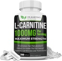 DR. MARTIN'S NUTRITION Extra Strength L-Carnitine - 200 Capsules - 1000mg Xidmət - Metabolizmanızı artırmaq və Performansı artırmaq