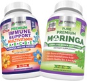 FRESH HEALTHCARE Immune Multivitamin y Moringa Superfood - Bundle