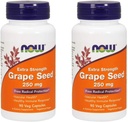 NOW Foods Grape Seed kivonat 250mg, 90 Vcaps - (csomag 2)