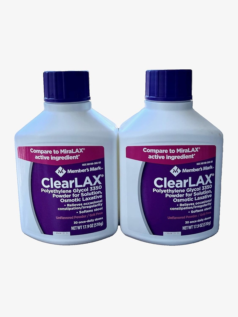 Member's Mark Clearlax 2 Pack 17.9-Ounces hver