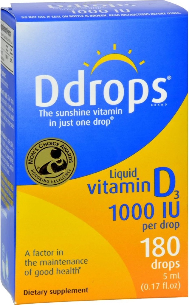VIT D,1000 Iu,180 Gotas