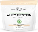 Muscle Feast Grass-Fed Wei Proteïne Concentraat Powder, Alle Natuurlijke, Hormone Gratis Pasture Verhoogd Wei Proteïne Poeder voor Vrouwen & Mannen, Schoon, Niet-GMO & Gluten Gratis Wei Concentraat - Vanille, 5lb