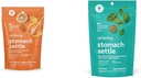 UpSpring Stomach Settle Drops Bundle with Ginger, Lemon - 55 Ct and 28 Ct