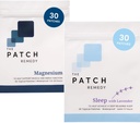 Patch Remedy Sleep & Recovery Bundle - (60 Záplaty) Základní večerní relaxace & Muscle Recovery Kit s Lavender Patch & Magnesium Glycinate Patch