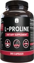 PURE ORIGINAL INGREDIENTS L-Proline (365 kapslar) No Magnesium eller Rice Fillers, Always Pure, Lab Verified