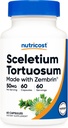 Nutricost Zembrin (Sceletium Tortuosum) 60 kapselia (50 mg Each) - Kasvissyöjäkapselit, ei-GMO:t, Gluteeniton